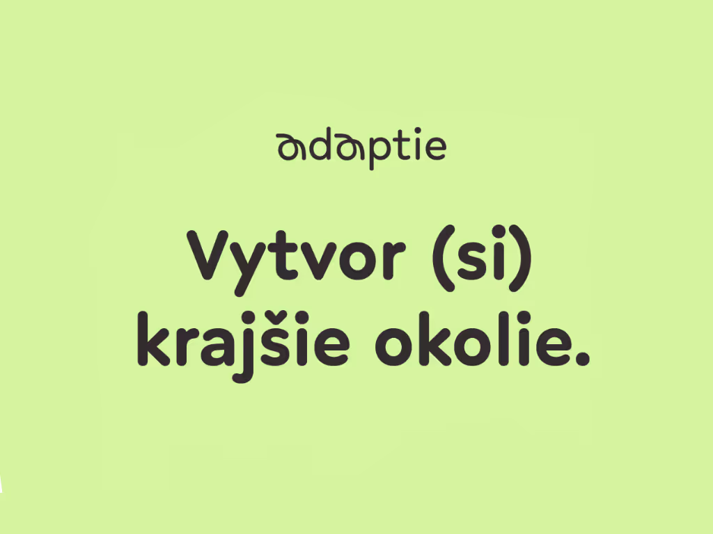 Adaptie: startup, ktorý mení spôsob, ako sa ľudia starajú o svoje mestá