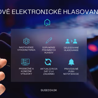 🏡 Novinky v elektronickom hlasovaní podľa novej legislatívy!